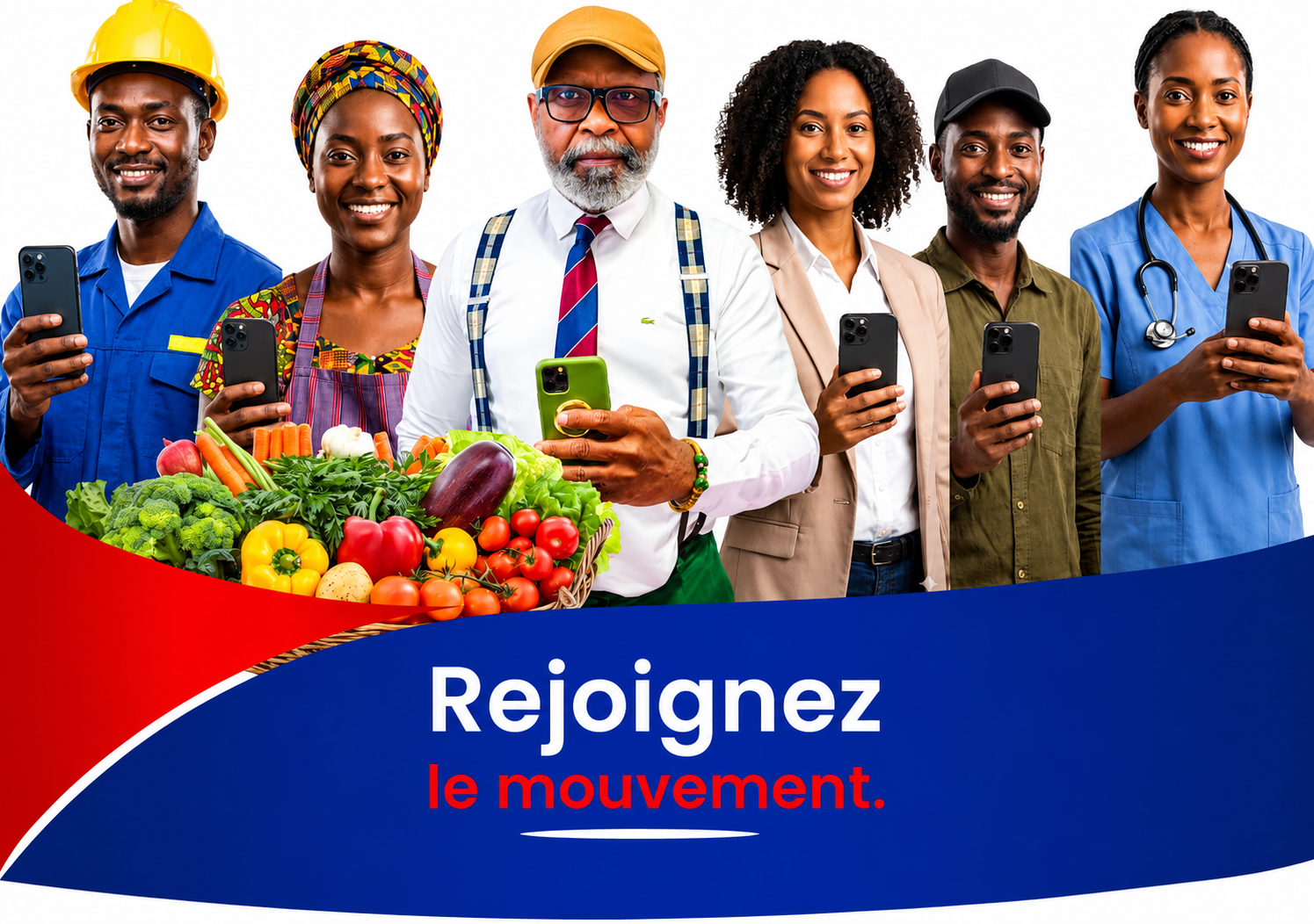 Vue générale de l'application PX - monde du travail